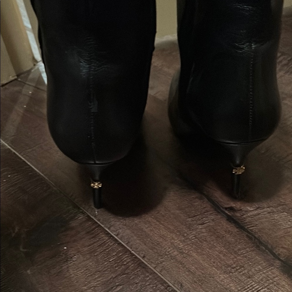 Tory Burch Black Knee-High Boots - Picture 5 of 8